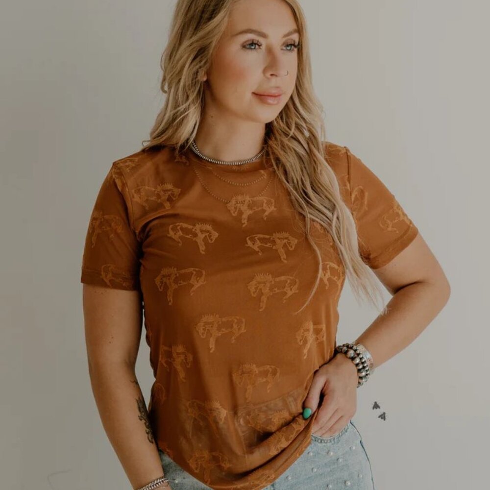 Buck Fifty Tee *Saddle